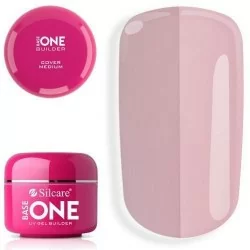 Base One - Builder - Cover Medium - 100 gram - Silcare - 100g -glamandbeauty.se