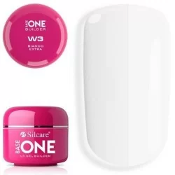 Base One - Builder - W3 Extra - 50 gram - Silcare - 50g -glamandbeauty.se