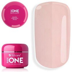 Base One - Builder - Dark French Pink - 30 gram - Silcare - 30g -glamandbeauty.se Base One - Builder - Dark French Pink - 30 gram - Silcare - 30g -glamandbeauty.se