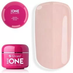 Base One - Builder - Dark French Pink - 100 gram - Silcare - 100g -glamandbeauty.se