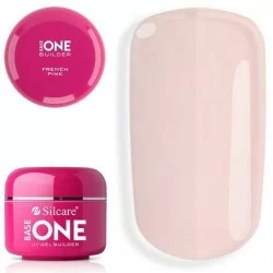 Base One - Builder - French Pink - 30 gram - Silcare - 30g -glamandbeauty.se