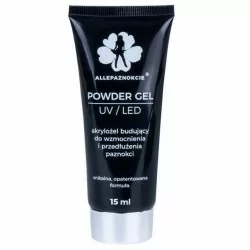 Akrylgel - Powder gel - Clear 15 ml - Allepaznokcie - Akrylgel - Allepaznokcie -glamandbeauty.se