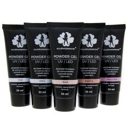 Akrylgel - Powder gel - Clear 15 ml - Allepaznokcie - Akrylgel - Allepaznokcie -glamandbeauty.se