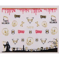 Vattendekaler - Halloween - TJ210 - För naglar - Vattendekaler / Stickers -glamandbeauty.se