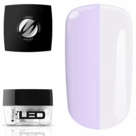 High Light LED Gel - Builder Violet - 15 g - Silcare