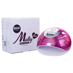 UV/LED 86W - Nagellampa - Mollylux Infinity - Rosa - UV/LED Lampor -glamandbeauty.se