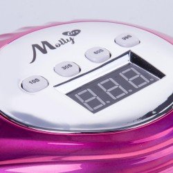 UV/LED 86W - Nagellampa - Mollylux Infinity - Rosa - UV/LED Lampor -glamandbeauty.se