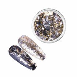 Dekorations folie - Metropolis Flaks - 01 - Nagelfolie -glamandbeauty.se