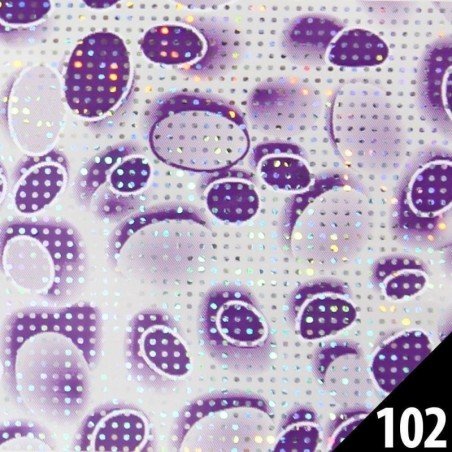 Nagelfolie / folie - för nageldekorationer - 102 - 100 cm
