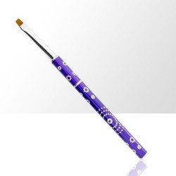 Gelé pensel med kork - Storlek 4 - Lila - Storlek: 4 -glamandbeauty.se Gelé pensel med kork - Storlek 4 - Lila - Storlek: 4 -glamandbeauty.se