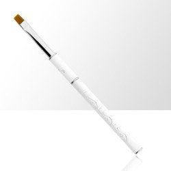 Gelé pensel med kork - Storlek: 8 - Vit - Storlek: 8 -glamandbeauty.se
