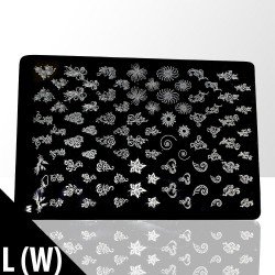 Stämpelplatta - Nageldekorationer - L(W) - Rektangel - Stämpelplattor -glamandbeauty.se Stämpelplatta - Nageldekorationer - L(W) - Rektangel - Stämpelplattor -glamandbeauty.se
