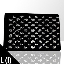 Stämpelplatta - Nageldekorationer - L(I) - Rektangel - Stämpelplattor -glamandbeauty.se Stämpelplatta - Nageldekorationer - L(I) - Rektangel - Stämpelplattor -glamandbeauty.se