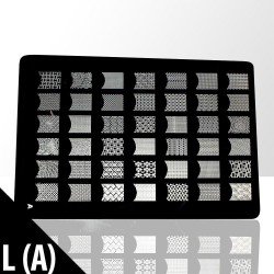 Stämpelplatta - Nageldekorationer - L(A) - Rektangel - Stämpelplattor -glamandbeauty.se Stämpelplatta - Nageldekorationer - L(A) - Rektangel - Stämpelplattor -glamandbeauty.se