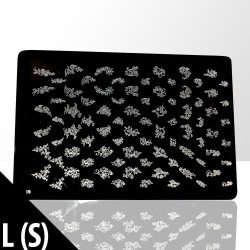 Stämpelplatta - Nageldekorationer - L(S) - Rektangel - Stämpelplattor -glamandbeauty.se Stämpelplatta - Nageldekorationer - L(S) - Rektangel - Stämpelplattor -glamandbeauty.se
