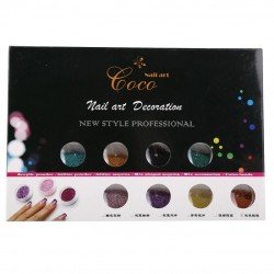 Dekorations set - Kaviar kulor - 24 färger - 3 ml / burk - Set - Glitter / Pulver -glamandbeauty.se Dekorations set - Kaviar kulor - 24 färger - 3 ml / burk - Set - Glitter / Pulver -glamandbeauty.se
