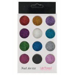 Dekorations set - Glitter - 12 Kulörer - 3 ml / burk - Set - Glitter / Pulver -glamandbeauty.se Dekorations set - Glitter - 12 Kulörer - 3 ml / burk - Set - Glitter / Pulver -glamandbeauty.se