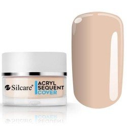 36 gram akrylpulver - Silcare - Sequent Acryl Lux - Cover -Akrylpulver - Builder -glamandbeauty.se
