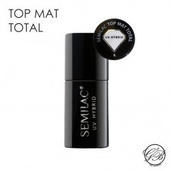 Semilac - Hybrid Gel - Top Mat Total (Matt) - 7 ml -Semilac -glamandbeauty.se