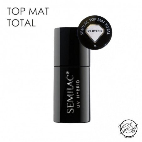 Semilac - Hybrid Gel - Top Mat Total (Matt) - 7 ml