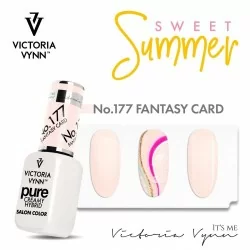 Victoria Vynn - Pure Creamy - 177 Fantasy Card - Gellack - Enkelfärgad -glamandbeauty.se