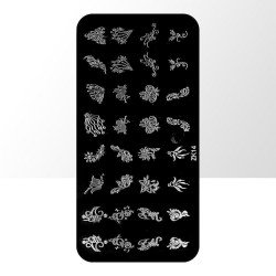 Stämpelplatta - Nageldekorationer - ZK14 - Rektangel - Stämpelplattor -glamandbeauty.se Stämpelplatta - Nageldekorationer - ZK14 - Rektangel - Stämpelplattor -glamandbeauty.se
