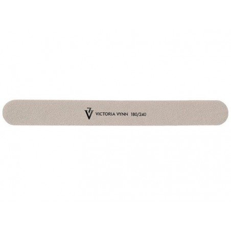 10-pack Nagelfilar - Rak - 180/240 - Victoria Vynn  - Grå