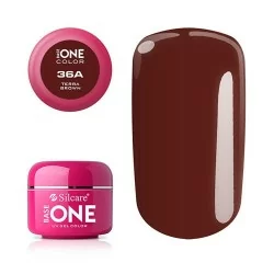 Base one - Color - UV Gel - Terra Brown - 36A - 5 gram - UV-gel Enfärgad -glamandbeauty.se