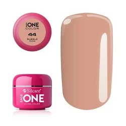Base one - Color - UV Gel - Bubble Pink - 44 - 5 gram - UV-gel Enfärgad -glamandbeauty.se