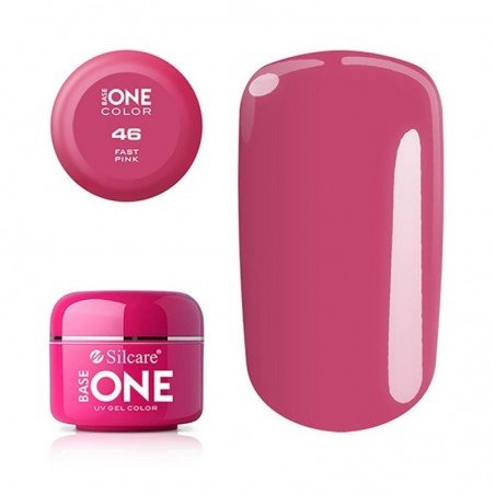 Base one - Color - UV Gel - Fast Pink - 46 - 5 gram