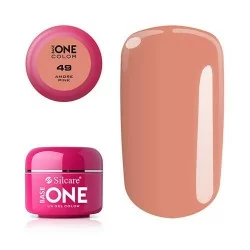 Base one - Color - UV Gel - Amore Pink - 49 - 5 gram - UV-gel Enfärgad -glamandbeauty.se