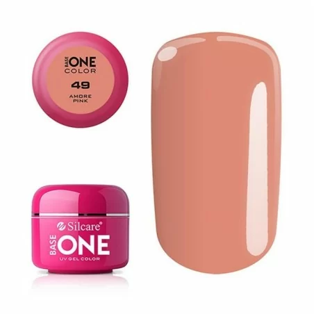Base one - Color - UV Gel - Amore Pink - 49 - 5 gram