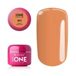 Base one - Color - UV Gel - Light Orange - 51 - 5 gram - UV-gel Enfärgad -glamandbeauty.se
