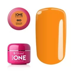 Base one - Color - UV Gel - Orange Sorbet - 80 - 5 gram - UV-gel Enfärgad -glamandbeauty.se