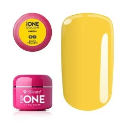 Base one - UV Gel - Neon - Dark Yellow - 09 - 5 gram - UV-gel Neon -glamandbeauty.se