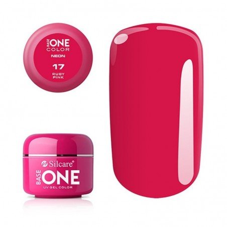 Base one - UV Gel - Neon - Ruby Pink - 17 - 5 gram