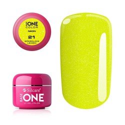 Base one - UV Gel - Neon - Sparkling Lemon - 21 - 5 gram - UV-gel Neon -glamandbeauty.se Base one - UV Gel - Neon - Sparkling Lemon - 21 - 5 gram - UV-gel Neon -glamandbeauty.se