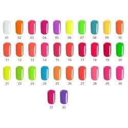 Base one - UV Gel - Neon - Fresh Green - 23 - 5 gram - UV-gel Neon -glamandbeauty.se Base one - UV Gel - Neon - Fresh Green - 23 - 5 gram - UV-gel Neon -glamandbeauty.se