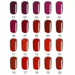 Base one - RED - Color - UV Gel - Candy Cherry - 02 - 5 gram - UV-gel Alla -glamandbeauty.se