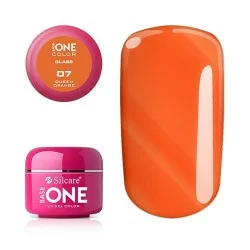 Base one - Color - Glass - UV Gel - Queen Orange - 07 - 5 gram - UV-gel Glass -glamandbeauty.se