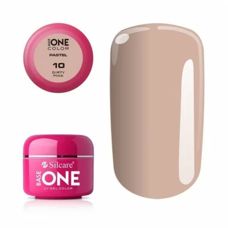 Base One - UV Gel - Pastel Shades - Dirty Pink - 10 - 5 gram