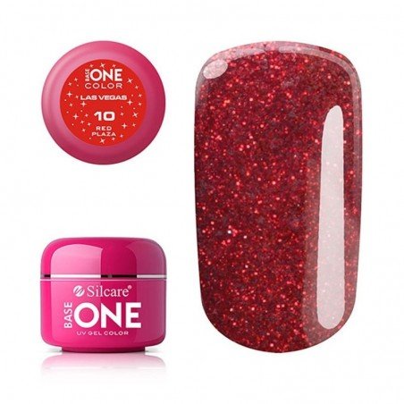 Base One - UV Gel -  Las Vegas - Red Plaza - 10 - 5 gram