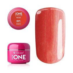 Base one - UV Gel - Pearl - Sweet Coral - 01 - 5 gram - UV-gel Pearl -glamandbeauty.se Base one - UV Gel - Pearl - Sweet Coral - 01 - 5 gram - UV-gel Pearl -glamandbeauty.se