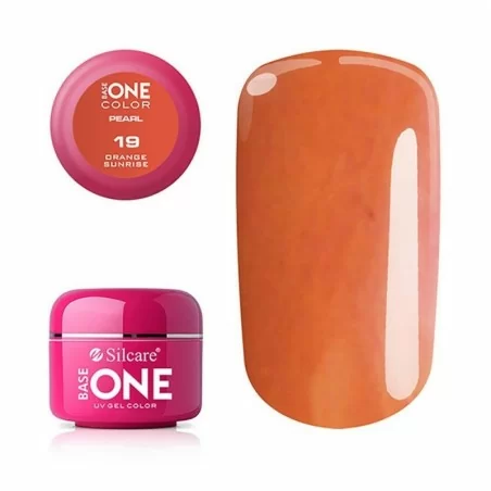 Base one - UV Gel - Pearl - Orange Sunrise - 19 - 5 gram