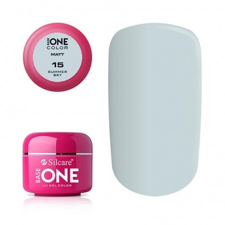 Base One - UV Gel - Matt - Summer Sky - 15 - 5g