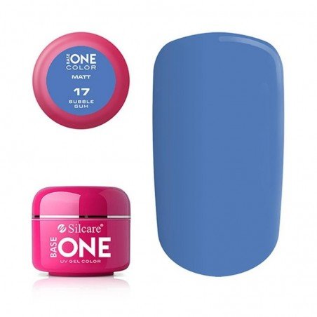 Base One - UV Gel - Matt - Bubble Gum - 17 - 5g