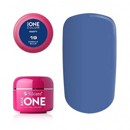 Base One - UV Gel - Matt - Cobalt Blue - 19 - 5 gram
