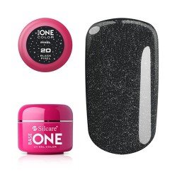 Base One - UV Gel - Pixel - Black Pixel - 20 - 5 gram - UV-gel Pixel -glamandbeauty.se