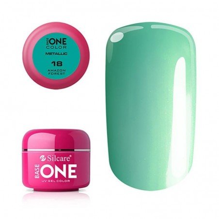 Base One - UV Gel - Metallic - Amazon Forest - 18 - 5 gram