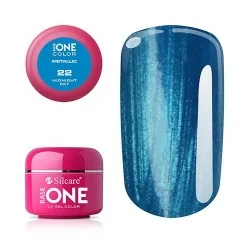 Base One - UV Gel - Metallic - Midnight Sky - 22 - 5 gram - UV-gel Metallic -glamandbeauty.se